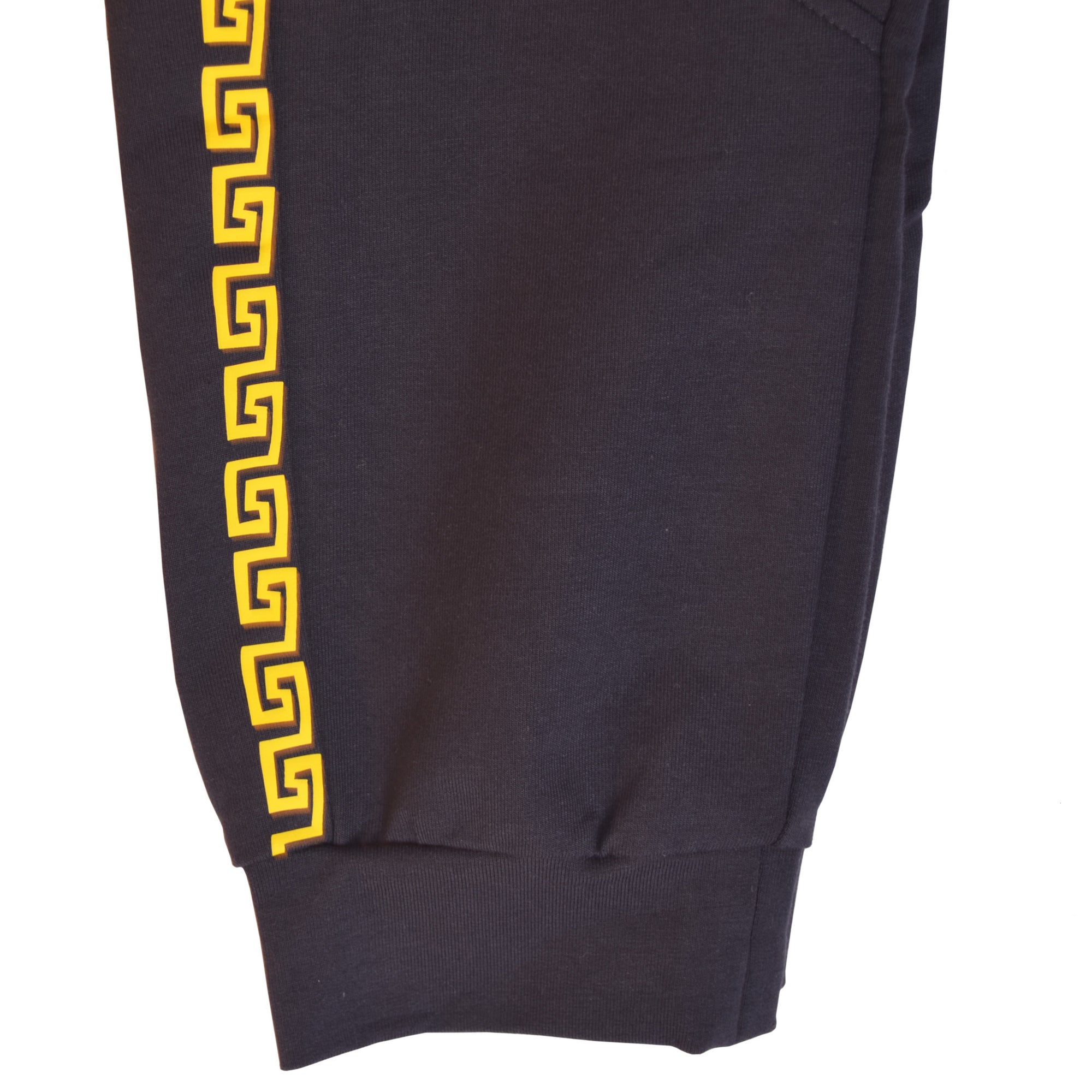 Yellow Navy Blue Young Versace Navy Blue Yellow Combo Tracksuit 4