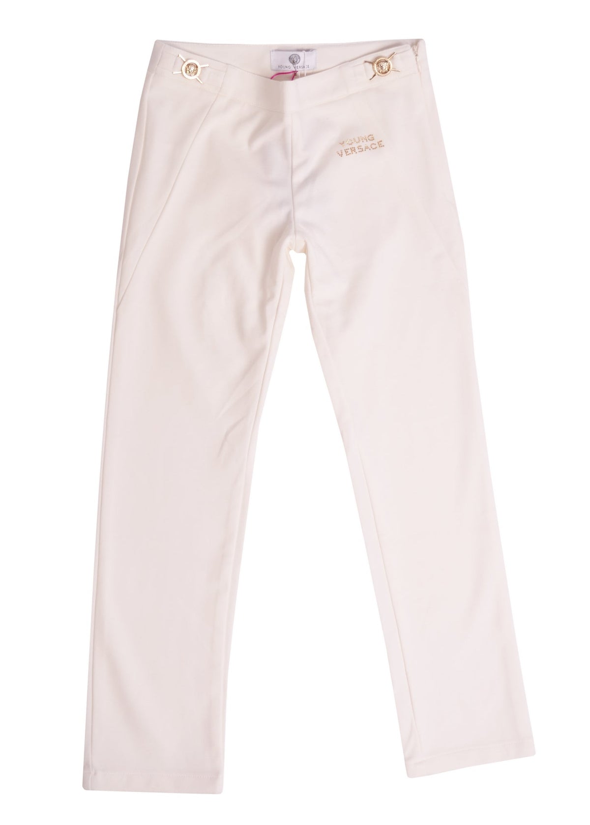 White Young Versace White Trouser Trousers 1