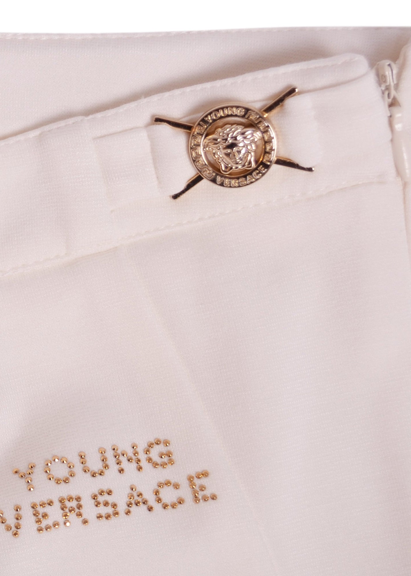 White Young Versace White Trouser Trousers 2