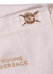 White Young Versace White Trouser Trousers 2